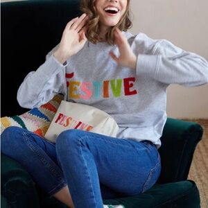 Shiraleah festive sweatshirt